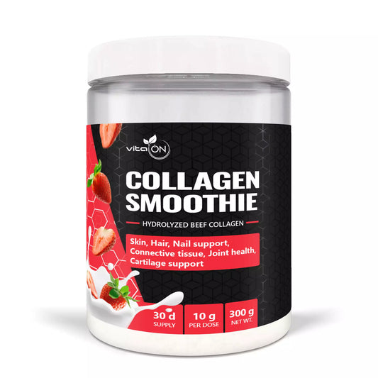 Collagen Smoothie - a source of hydrolyzed collagen, providing healthy connective tissue, healthy joints, hair and skin.
