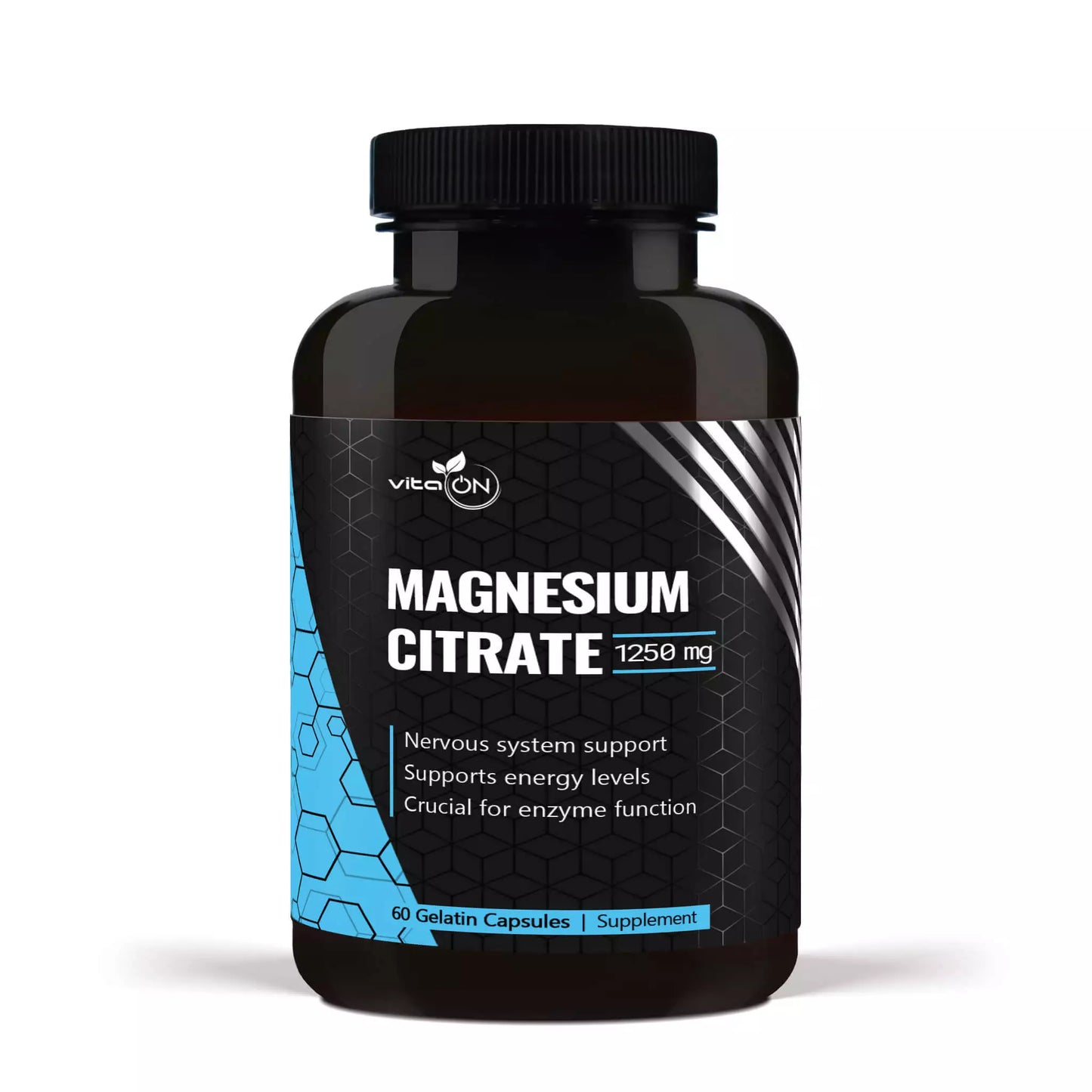 A high quality source of magnesium supporting enzyme processes, muscle function, relaxation and overall health.